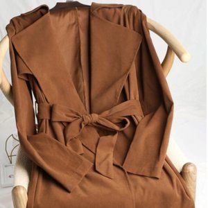 NWT Feminine Trench Coat